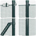Stâlp de gard. Verde 50 x 0,4 m (plasă 12 x 12 mm) Oțel și PVC - WALTI WALTI