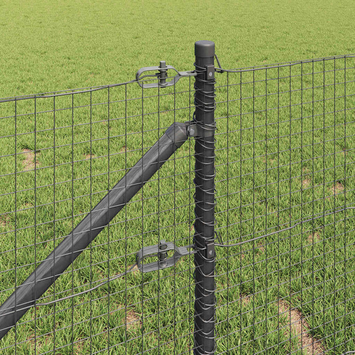 Stâlp de gard. Gri 100 x 0,5 m (plasă de 25 x 25 mm) - WALTI WALTI