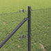 Stâlp de gard. Gri 100 x 0,6 m (plasă de 12 x 12 mm) - WALTI WALTI