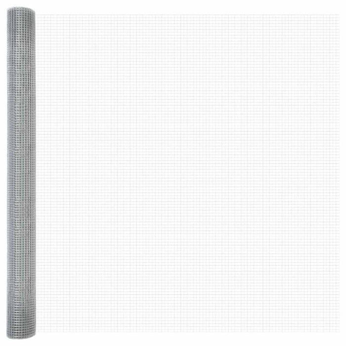 Stâlp de gard. Argintiu 25 x 1,4 m (împăturire 16 x 16 mm) Oțel - WALTI WALTI
