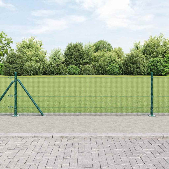 Stâlp de gard. Verde 10 x 0,5 m (rolă de plasă 12 x 12 mm) Oțel - WALTI WALTI