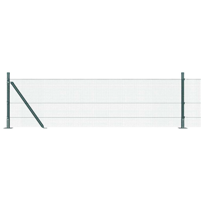 Stâlp de gard. Verde 10 x 0,5 m (rolă de plasă 12 x 12 mm) Oțel - WALTI WALTI