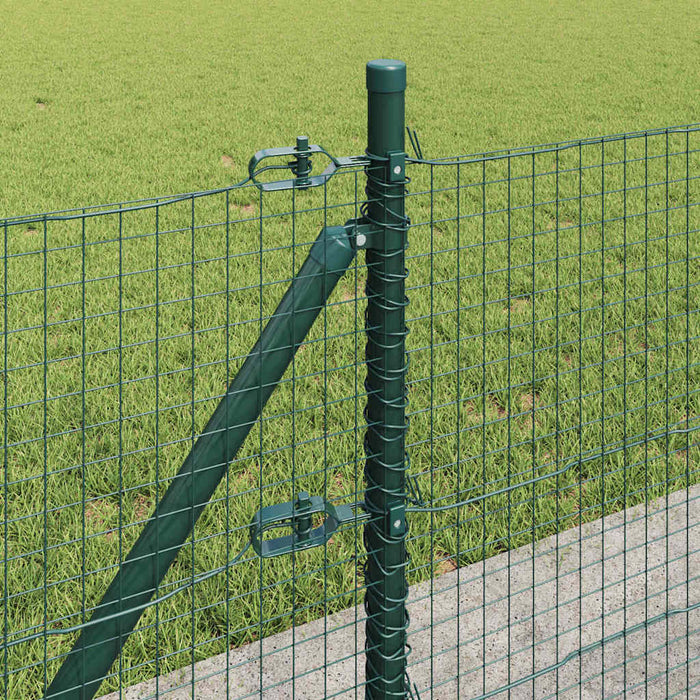 Stâlp de gard. Verde 10 x 0,6 m (plasă 25 x 25 mm) Oțel și PVC - WALTI WALTI
