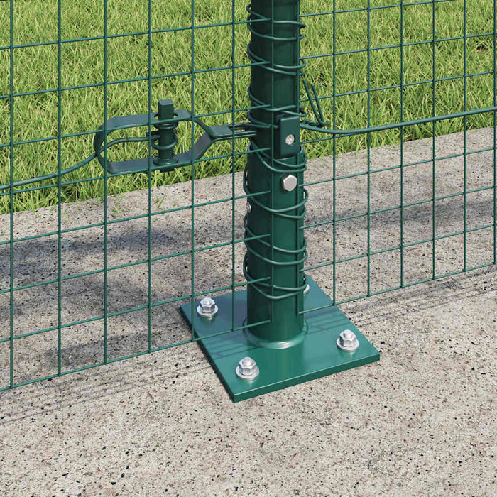 Stâlp de gard. Verde 10 x 1 m (rulou de plasă 25 x 25 mm) Oțel - WALTI WALTI