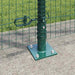 Stâlp de gard. Verde 10 x 1,2 m (25 x 25 mm plasă) Oțel și PVC - WALTI WALTI