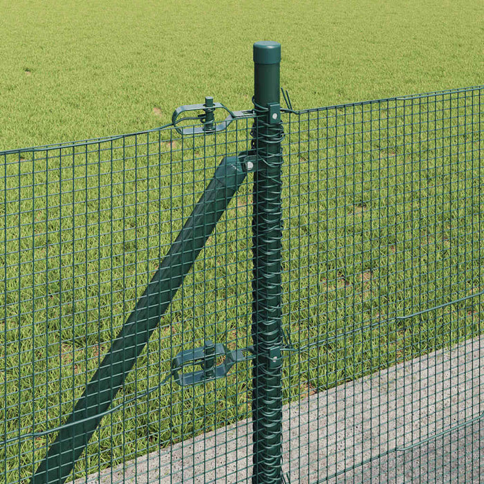 Stâlp de gard. Verde 25 x 0,5 m (plasă de 12 x 12 mm) Oțel - WALTI WALTI