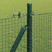 Stâlp de gard. Verde 25 x 0,8 m (plasă 19 x 19 mm) Oțel și PVC - WALTI WALTI