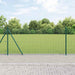Stâlp de gard. Verde 25 x 1 m (plasă de 19 x 19 mm) Oțel - WALTI WALTI