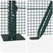 Stâlp de gard. Verde 25 x 1,4 m (plasă 12 x 12 mm) Oțel și PVC - WALTI WALTI