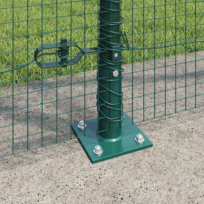 Stâlp de gard. Verde 25 x 1,5 m (19 x 19 mm plasă) Oțel - WALTI WALTI
