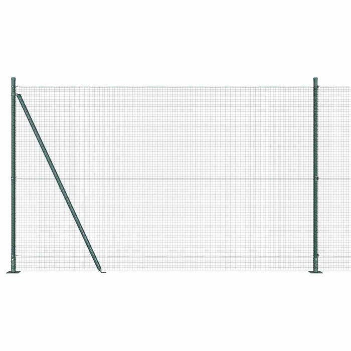 Stâlp de gard. Verde 25 x 1,5 m (19 x 19 mm plasă) Oțel - WALTI WALTI