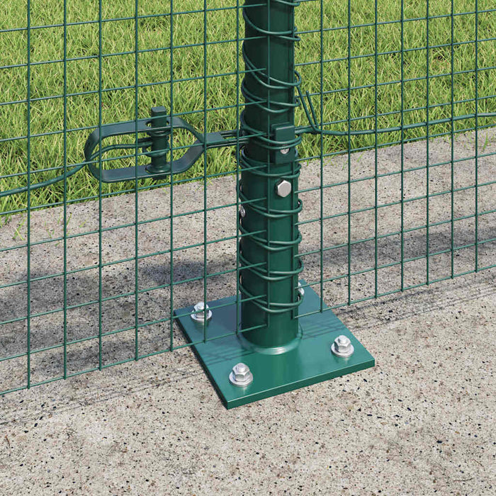 Stâlp de gard. Verde 50 x 0,6 m (plasă 19 x 19 mm) Oțel și PVC - WALTI WALTI