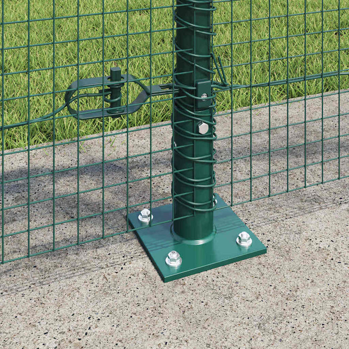 Stâlp de gard. Verde 50 x 1 m (plasă 19 x 19 mm) Oțel și PVC - WALTI WALTI