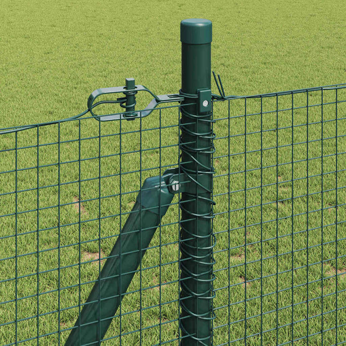 Stâlp de gard. Verde 50 x 1 m (plasă 19 x 19 mm) Oțel și PVC - WALTI WALTI