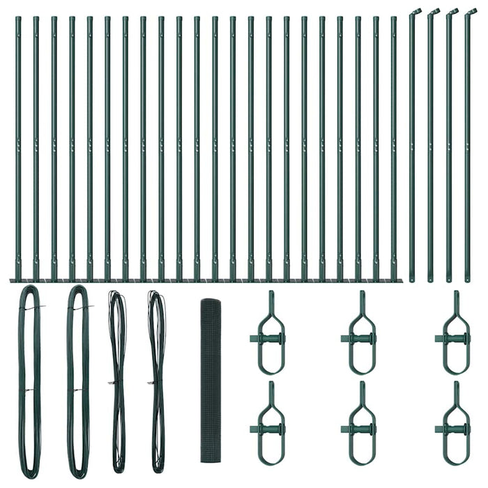 Stâlp de gard. Verde 50 x 1,2 m (plasã de 12 x 12 mm) - WALTI WALTI