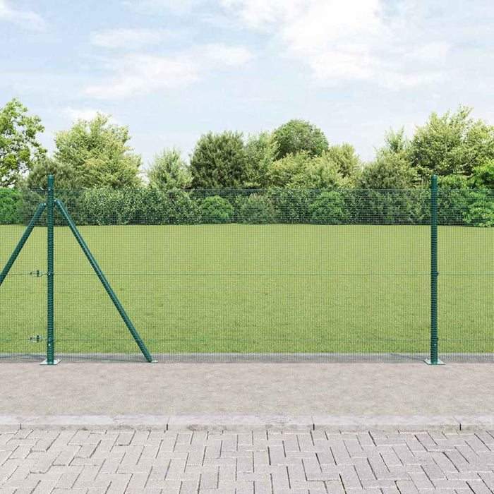 Stâlp de gard. Verde 100 x 1 m (plasare de 12 x 12 mm) - WALTI WALTI