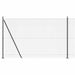 Stâlp de gard. Gri 10 x 1,5 m (plasă de 16 x 16 mm) Oțel și PVC - WALTI WALTI