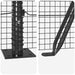 Stâlp de gard. Gri 50 x 0,6 m (plasă 19 x 19 mm) Oțel și PVC - WALTI WALTI