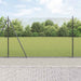 Stâlp de gard. Gri 50 x 1,4 m (plasă 12 x 12 mm) Oțel și PVC - WALTI WALTI