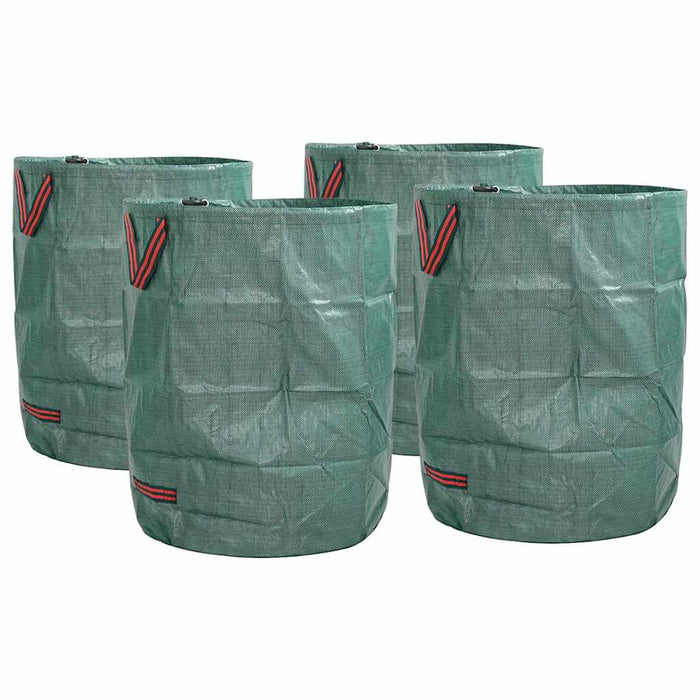 Saci pentru deșeuri din grădină 4 pcs Verde 66 x 66 x 83,5 cm - WALTI WALTI