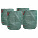 Saci pentru deșeuri din grădină 4 pcs Verde 66 x 66 x 83,5 cm - WALTI WALTI