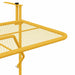 Masă Suspendată pentru Balcon Muștar 60 x 39 x 65 cm Oțel - WALTI WALTI