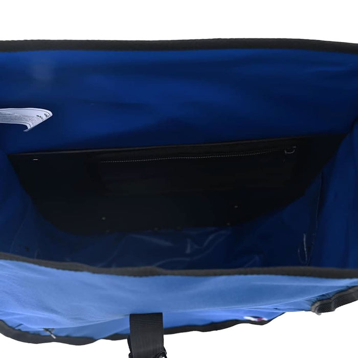 Geantă de bicicletă albastru 32.5 x 17 x 57 cm Poliester - WALTI WALTI