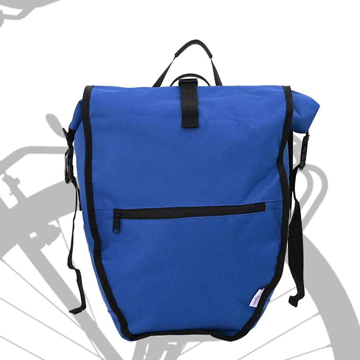 Geantă de bicicletă albastru 32.5 x 17 x 57 cm Poliester - WALTI WALTI