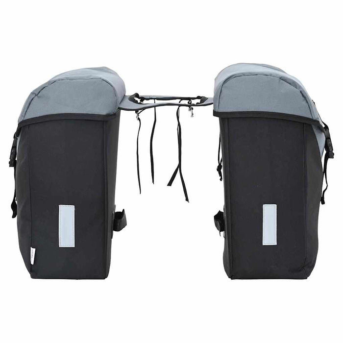 Geantă de bicicletă Gri și negru 31.5 x 15.5 x 40 cm Poliester - WALTI WALTI