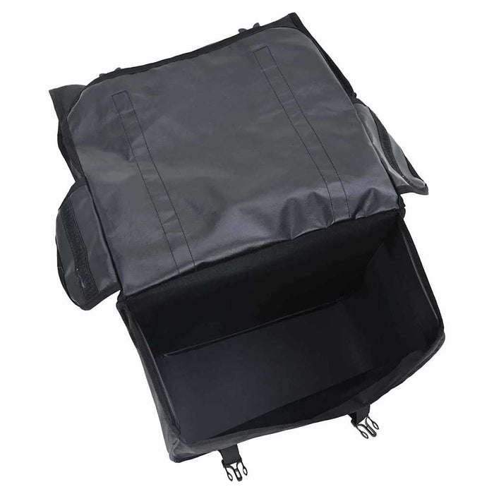 Geantă de bicicletă Gri și negru 31.5 x 15.5 x 40 cm Poliester - WALTI WALTI
