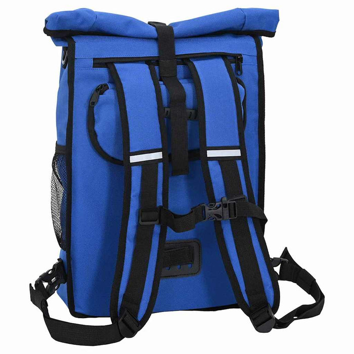 Geantă de bicicletă albastru 31 x 13 x 58 cm Poliester - WALTI WALTI
