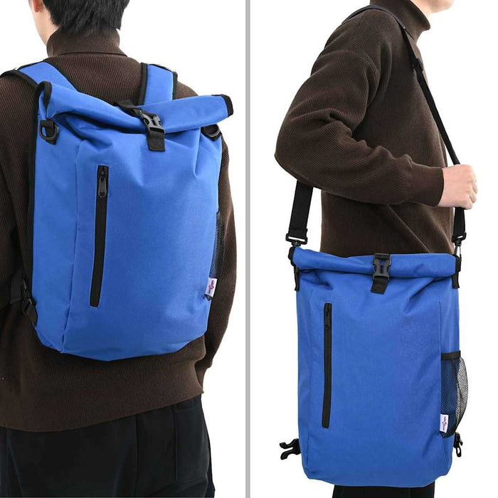 Geantă de bicicletă albastru 31 x 13 x 58 cm Poliester - WALTI WALTI