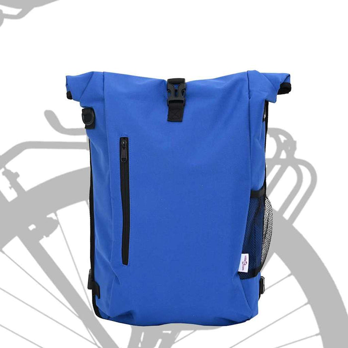 Geantă de bicicletă albastru 31 x 13 x 58 cm Poliester - WALTI WALTI