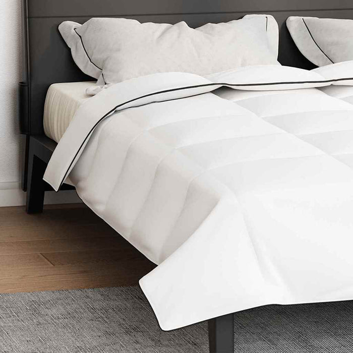 Duvet de iarnă Alb 200 x 240 cm Poliester piersiciu de 105gsm - WALTI WALTI