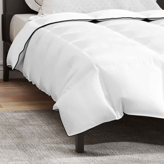 Duvet de iarnă Alb 135 x 220 cm Poliester piersiciu de 105gsm - WALTI WALTI