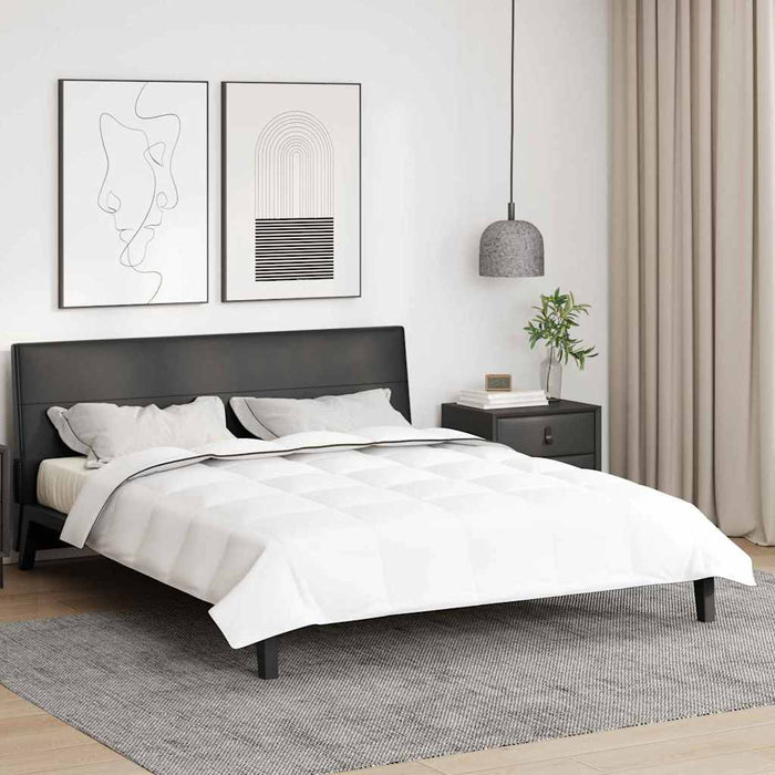 Duvet de iarnă Alb 260 x 220 cm Poliester piersiciu de 105gsm - WALTI WALTI