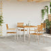 MasaDeCina Maro 90 x 90 x 75 cm Lemn Solid de Acacia - WALTI WALTI