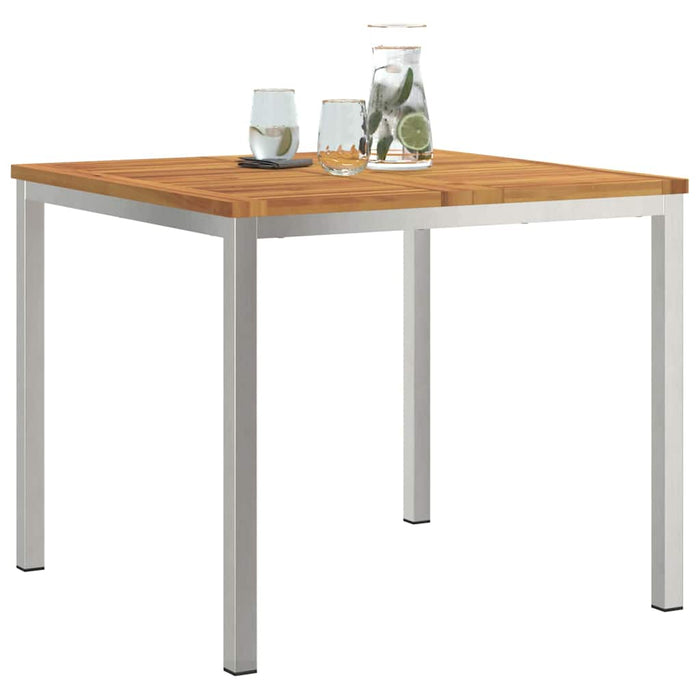 MasaDeCina Maro 90 x 90 x 75 cm Lemn Solid de Acacia - WALTI WALTI