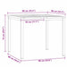 MasaDeCina Maro 90 x 90 x 75 cm Lemn Solid de Acacia - WALTI WALTI