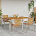 MasaDeCina Maro 150 x 90 x 75 cm Lemn Solid de Acacia - WALTI WALTI