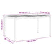 MasaDeCina Maro 150 x 90 x 75 cm Lemn Solid de Acacia - WALTI WALTI