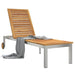 Șezlong Ulei Natural 205 x 53 x 100 cm Lemn Solid de Acacia - WALTI WALTI