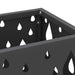 Suport pentru umbrele Negru 15.5 x 15.5 x 49 cm Metal - WALTI WALTI