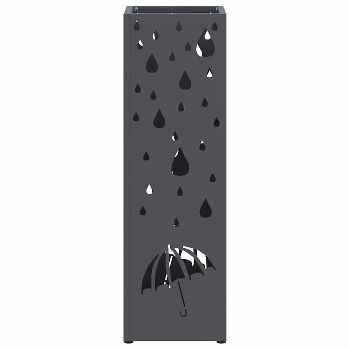 Suport pentru umbrele Antracit 15.5 x 15.5 x 49 cm Metal - WALTI WALTI