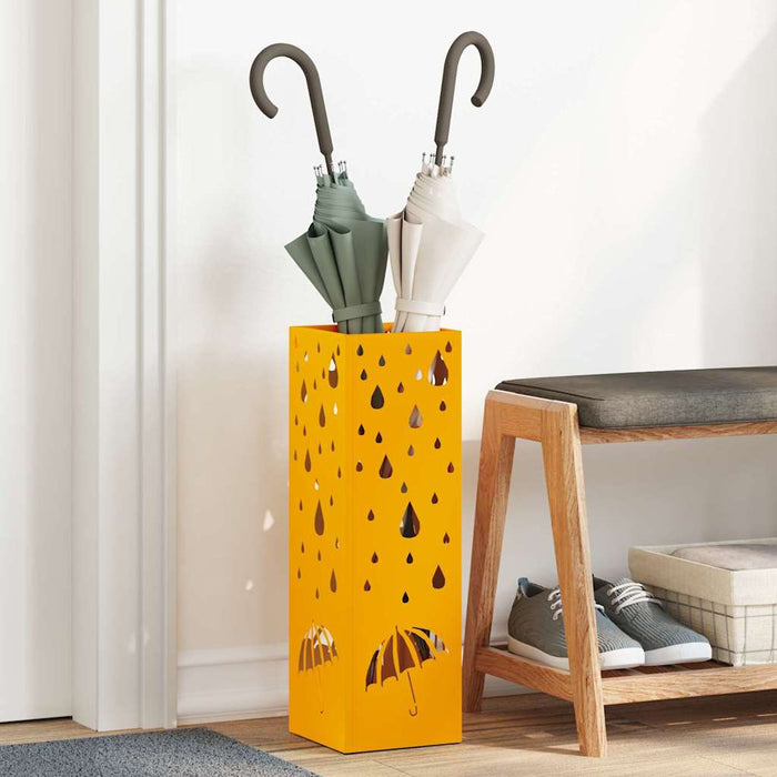 Suport pentru umbrele Muștar 15.5 x 15.5 x 49 cm Metal - WALTI WALTI