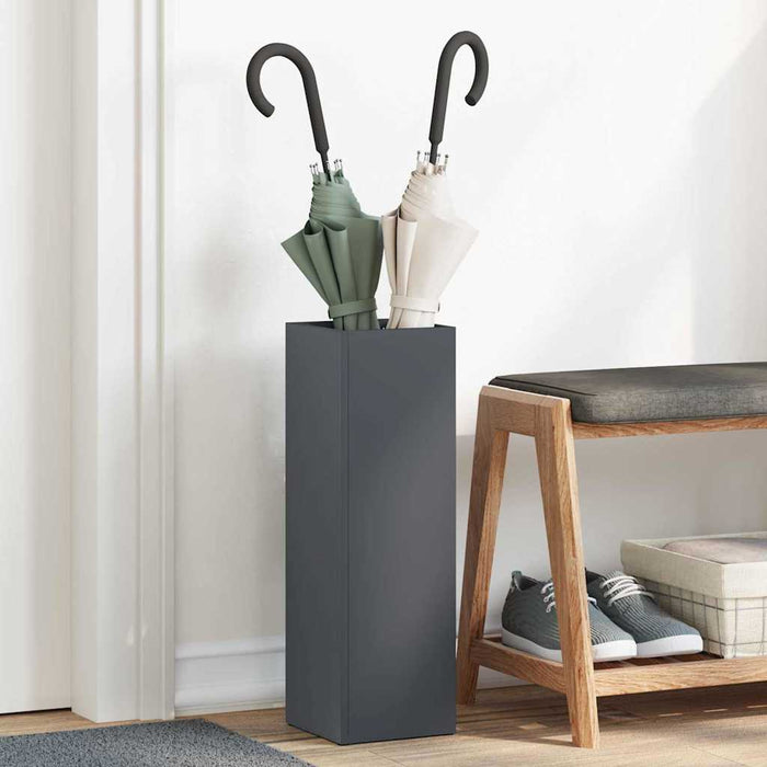 Suport pentru umbrele Antracit 15.5 x 15.5 x 49 cm Metal - WALTI WALTI