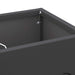 Suport pentru umbrele Negru 15.5 x 15.5 x 49 cm Metal - WALTI WALTI