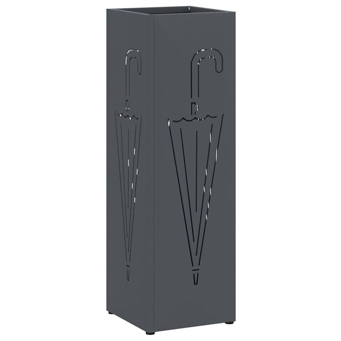Suport pentru umbrele Antracit 15.5 x 15.5 x 49 cm Metal - WALTI WALTI