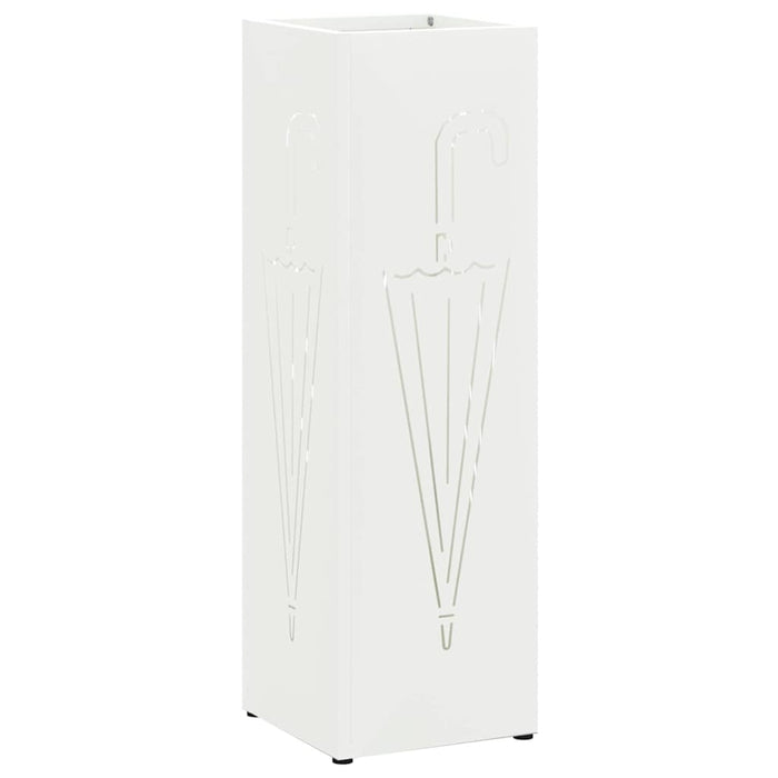 Suport pentru umbrele Alb 15.5 x 15.5 x 49 cm Metal - WALTI WALTI