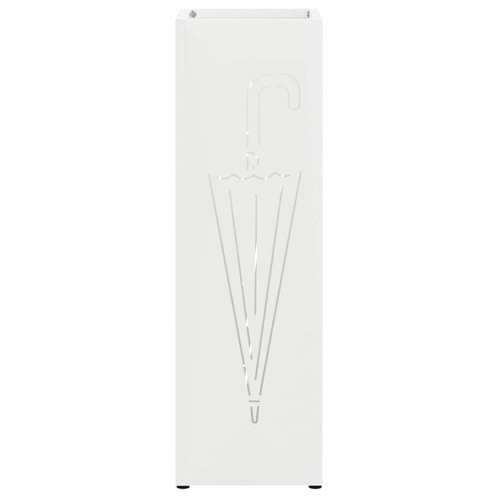 Suport pentru umbrele Alb 15.5 x 15.5 x 49 cm Metal - WALTI WALTI